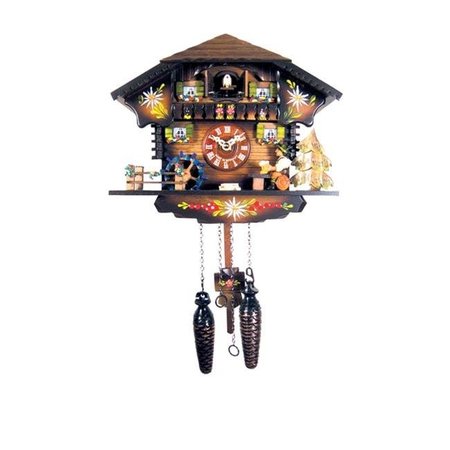 ALEXANDER TARON Alexander Taron 400QM Engstler Battery-operated Cuckoo Clock - Full Size 400QM